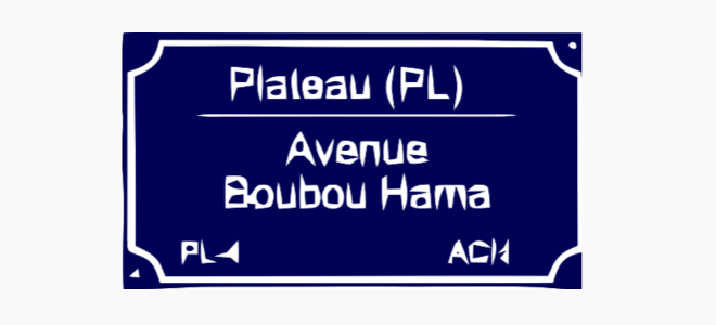 Niamey : l’avenue F. Mitterrand devient l’avenue Boubou Hama